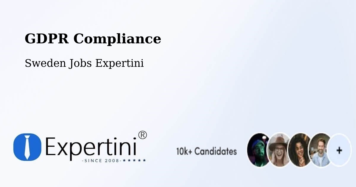 EU GDPR Compliance Statement – Luleå - Sweden Jobs Expertini